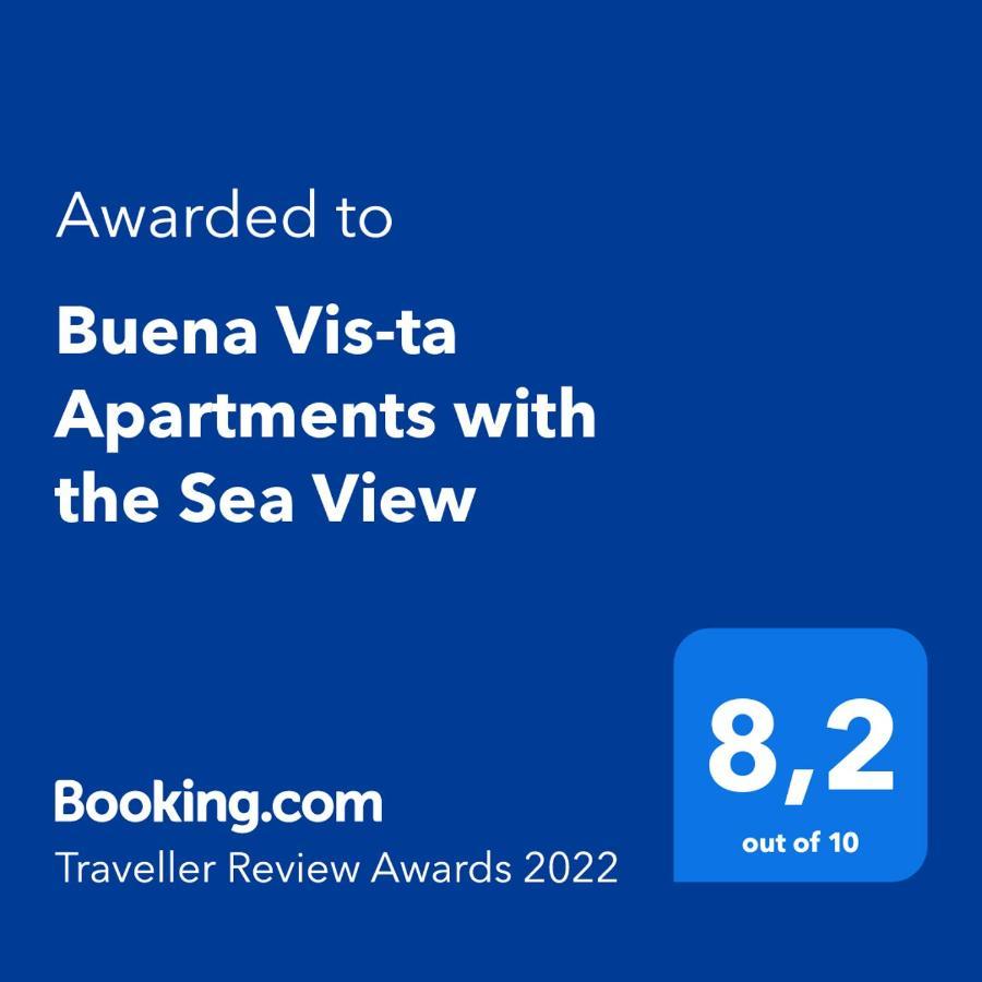 Buena Vis-Ta Apartments With The Sea View Exteriér fotografie